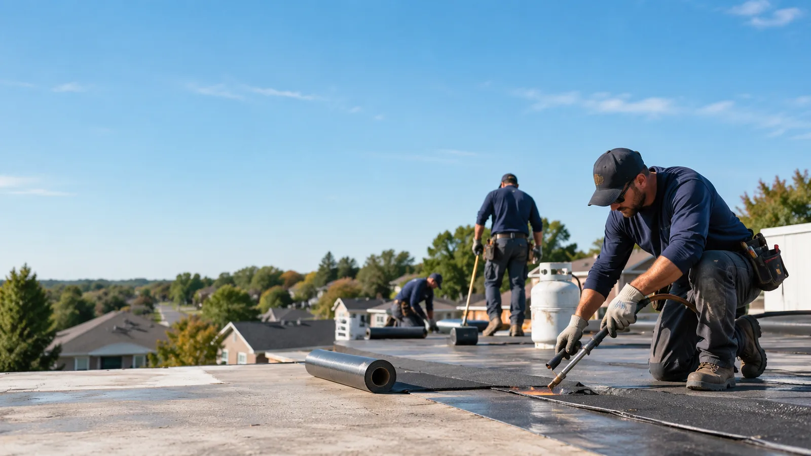 Flat Roof Leak Repair providers in Waterloo, IN